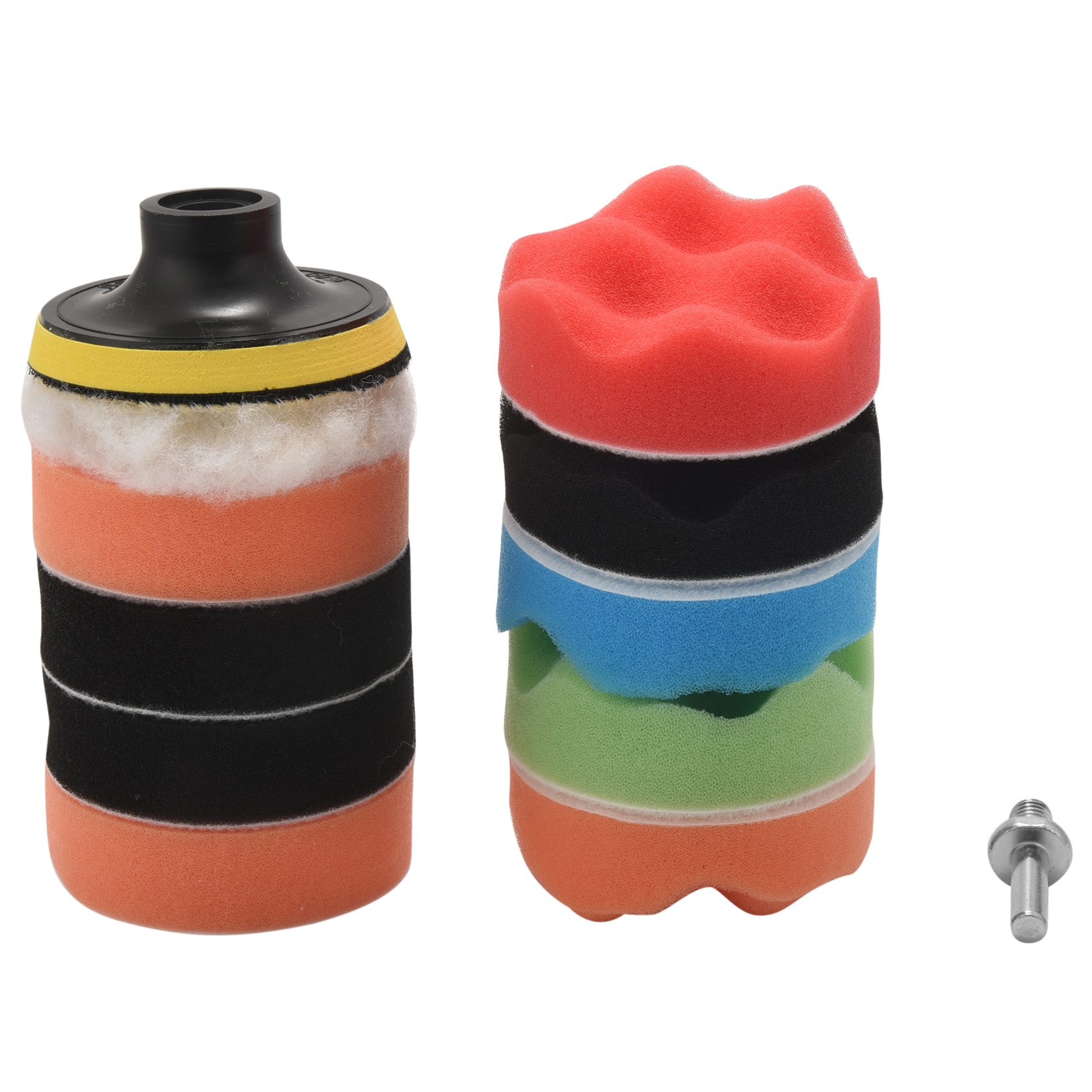 Polish Pad Set Buffer - AS60-11Pcs Ensemble de 11 tampons de