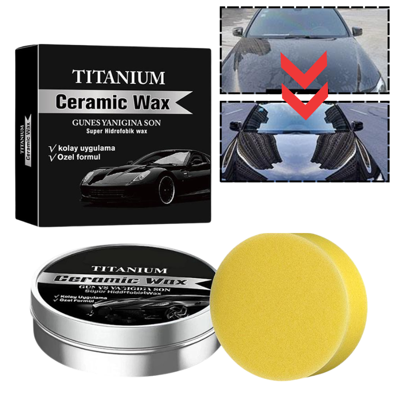 Car Wax Ceramic Coating - 1-5 pièces de cire céramique en