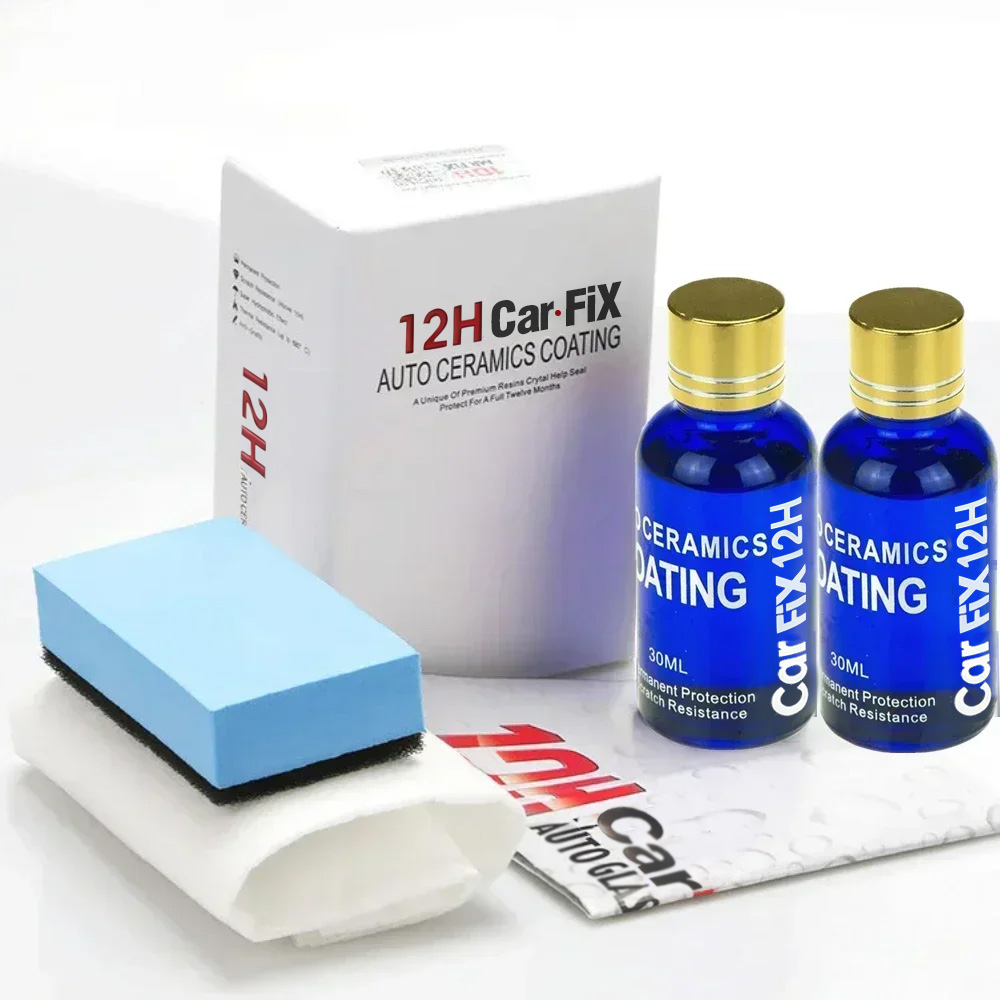 Car Wax Ceramic Coating - 2 pièces de cire de polissage